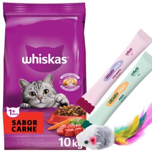 Whiskas Gato Adulto Carne 10 kg