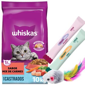 Whiskas Gato Adulto Castrado 10 kg
