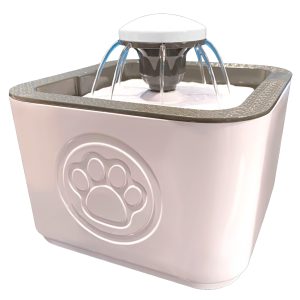 Fuente Bebedero Agua Fresca Para Perros Y Gatos Mascotas
