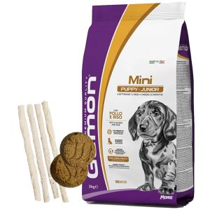Gemon High Premium Perro Cachorro Raza Pequeña / Pollo y Arroz 3 Kg