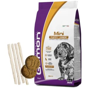 Gemon Perro Cachorro Raza Pequeña Pollo y Arroz 3 kg