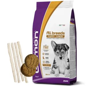 Gemon Perro Cachorro Raza Mediana Pollo y Arroz 3 kg