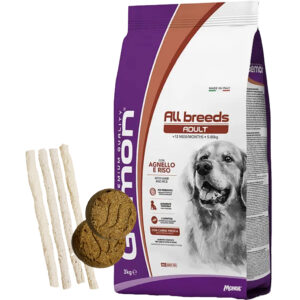 Gemon High Premium Perro Adulto Raza Mediana / Cordero y Arroz 3 Kg