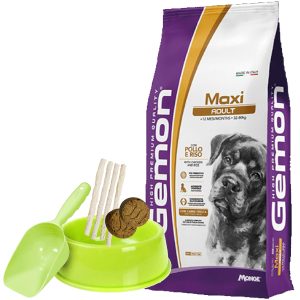Gemon High Premium Perro Adulto Raza Grande / Pollo y Arroz 20 Kg