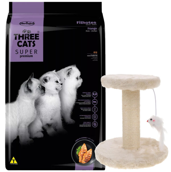 Three Cats Super Premium Gato Cachorro / Kitten 10,1 Kg