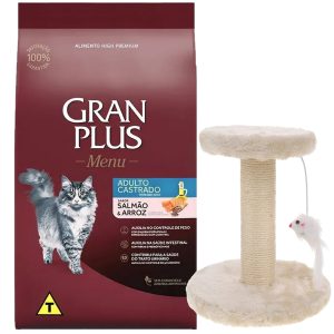 Gran Plus Menú Gato Adulto Castrado Salmón y Arroz 10 kg