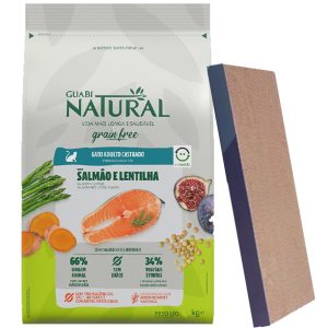 Guabi Natural Grain Free Gato Adulto Castrado Salmón y Lenteja 7,5 kg