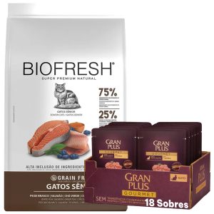 Biofresh Gato Senior Sabor Salmón 7,5 Kg