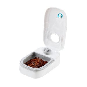 Comedero Dispensador Automático C/ Timer Para Perro Y Gato