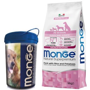 Monge Monoprotein Perro Cachorro Sabor Cerdo 12 Kg