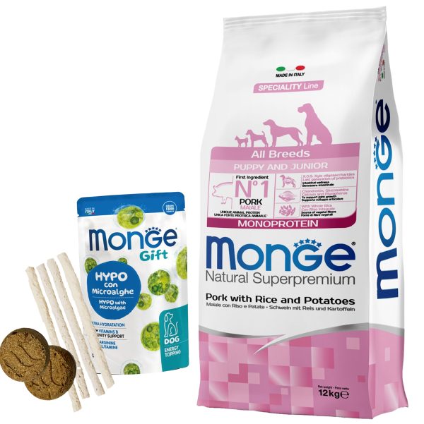 Monge Monoprotein Perro Cachorro Sabor Cerdo 12 Kg