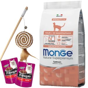 Monge Monoprotein Gato Adulto Sabor Salmón 10 Kg