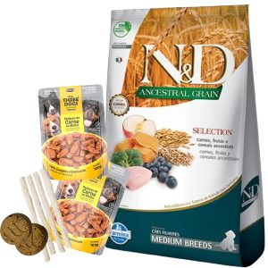 N&D Ancestral Grain Perro Cachorro Mediano 15 Kg