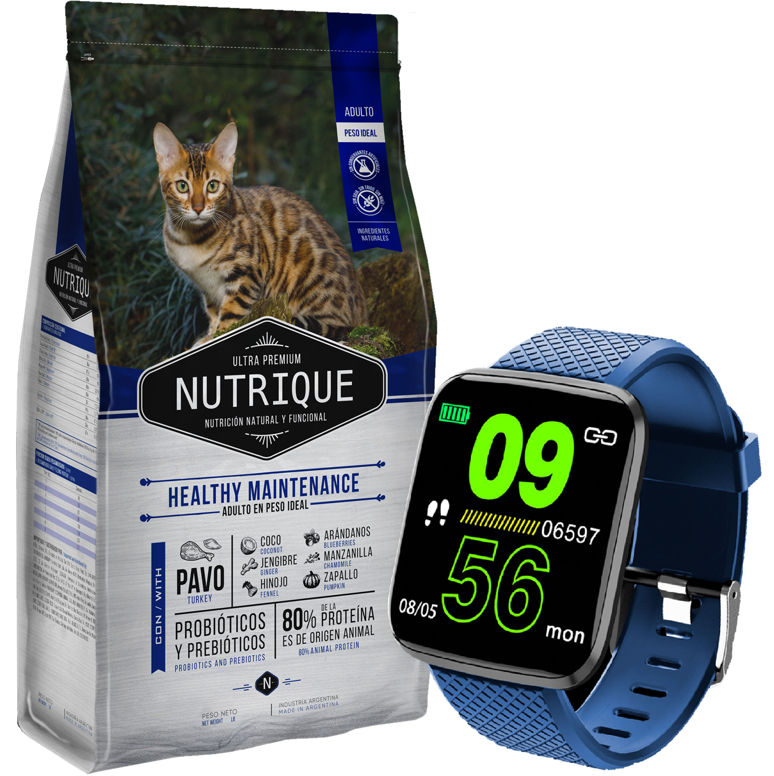 Nutrique Gato Adulto Healthy Maintenance 7,5 Kg