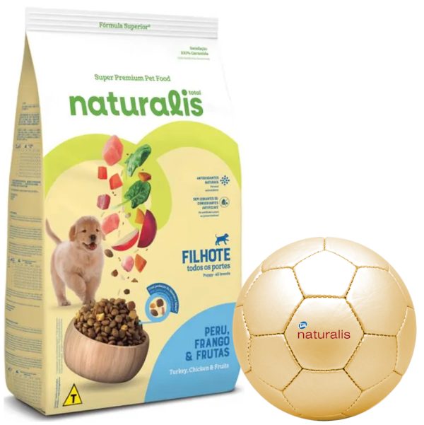Naturalis Perro Cachorro Todas las Razas 10 Kg / Sabor Pollo, Pavo y Frutas