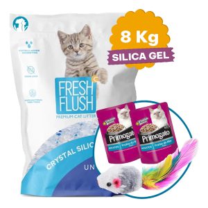 Piedras Sanitarias Silica Gel Para Gatos 19 Lts