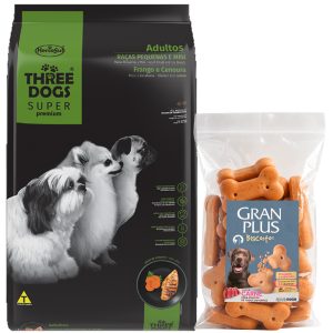 Three Dogs Perro Adulto Raza Pequeña Super Premium 17 Kg