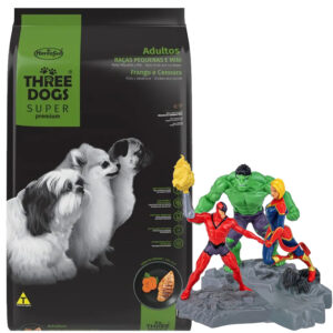 Three Dogs Perro Adulto Raza Pequeña Super Premium 17 Kg