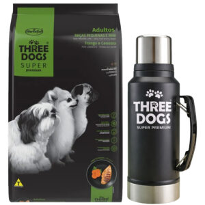 Three Dogs Perro Adulto Raza Pequeña Super Premium 17 Kg