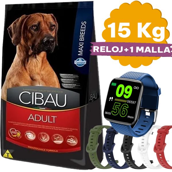 Cibau Perro Adulto Raza Grande 15 Kg - Imagen 2
