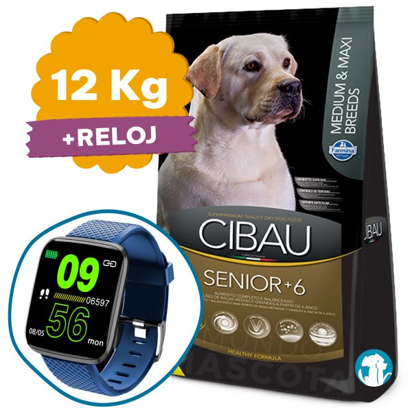 Cibau Senior Perro Raza Mediana y Grande 12 Kg