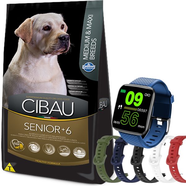 Cibau Senior Perro Raza Mediana y Grande 12 Kg