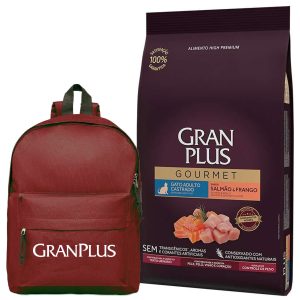 Gran Plus Gourmet Gato Adulto Castrado Salmón y Pollo 10,1 kg