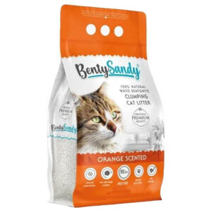 Arena Sanitaria Aglomerante Bentysandy Naranja 5 Lts / 4,35 Kgs (BOLSA CON DETALLE)