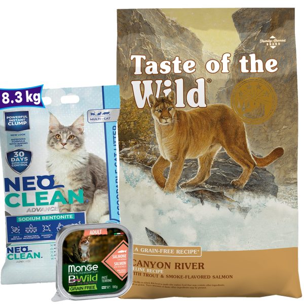 Taste Of The Wild Canyon River Grain Free Gato Adulto 6,6 Kg