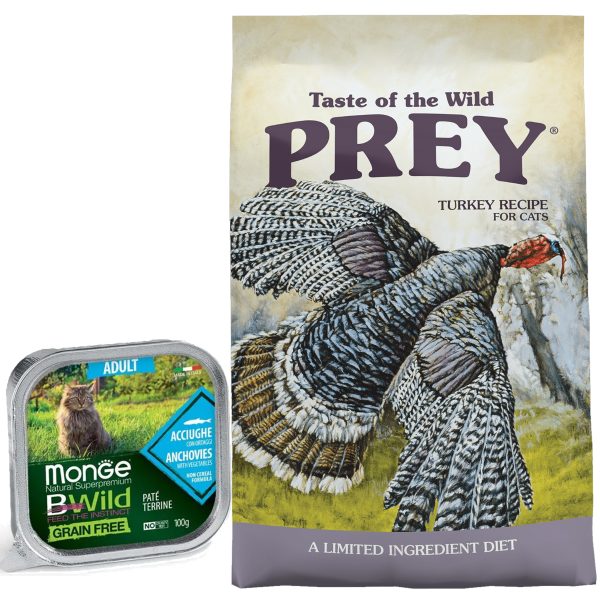 Taste Of The Wild Prey Grain Free Pavo Gato Adulto 2,7 Kg