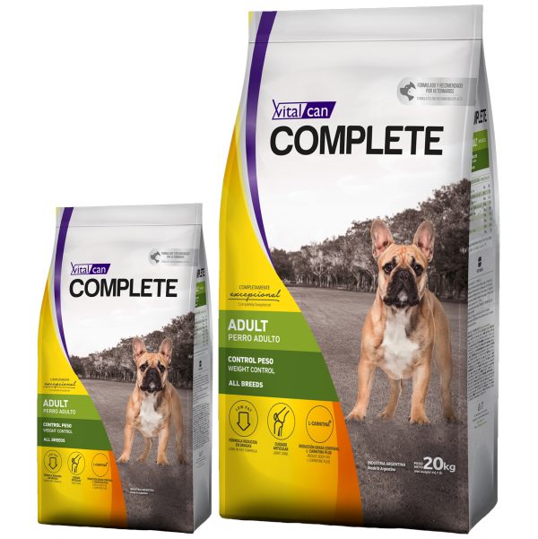 Complete Perro Adulto Control De Peso 23 Kg (20 + 3)