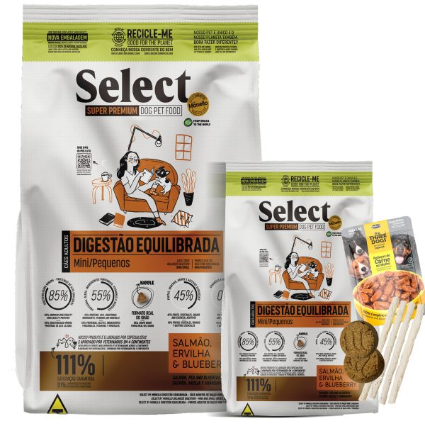 Select By Monello Perro Adulto Raza Pequeña 9 Kg (7 + 2)