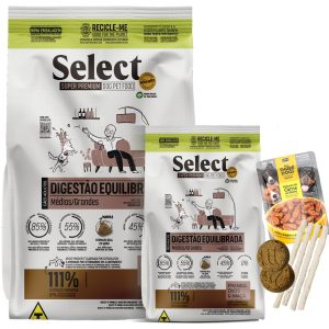 Select by Monello Perro Adulto Mediano y Grande 17 kg (15 + 2)
