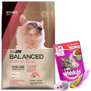 Balanced Natural Recipe Gato Adulto Salmón Rosado 3 Kg