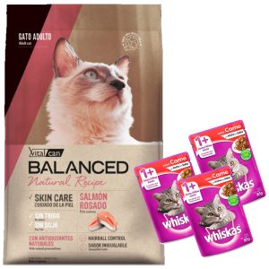 Balanced Natural Recipe Gato Adulto Salmón Rosado 7,5 Kg