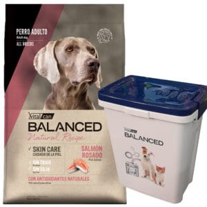 Balanced Natural Recipe Perro Adulto Salmón Rosado 15 Kg