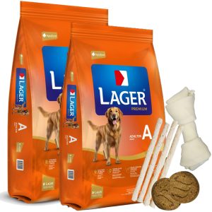 Lager Premium Perro Adulto 50 Kg (25 + 25)
