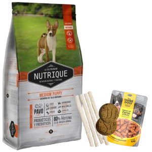 Nutrique Perro Cachorro Raza Mediana 15 kg (12 + 3)