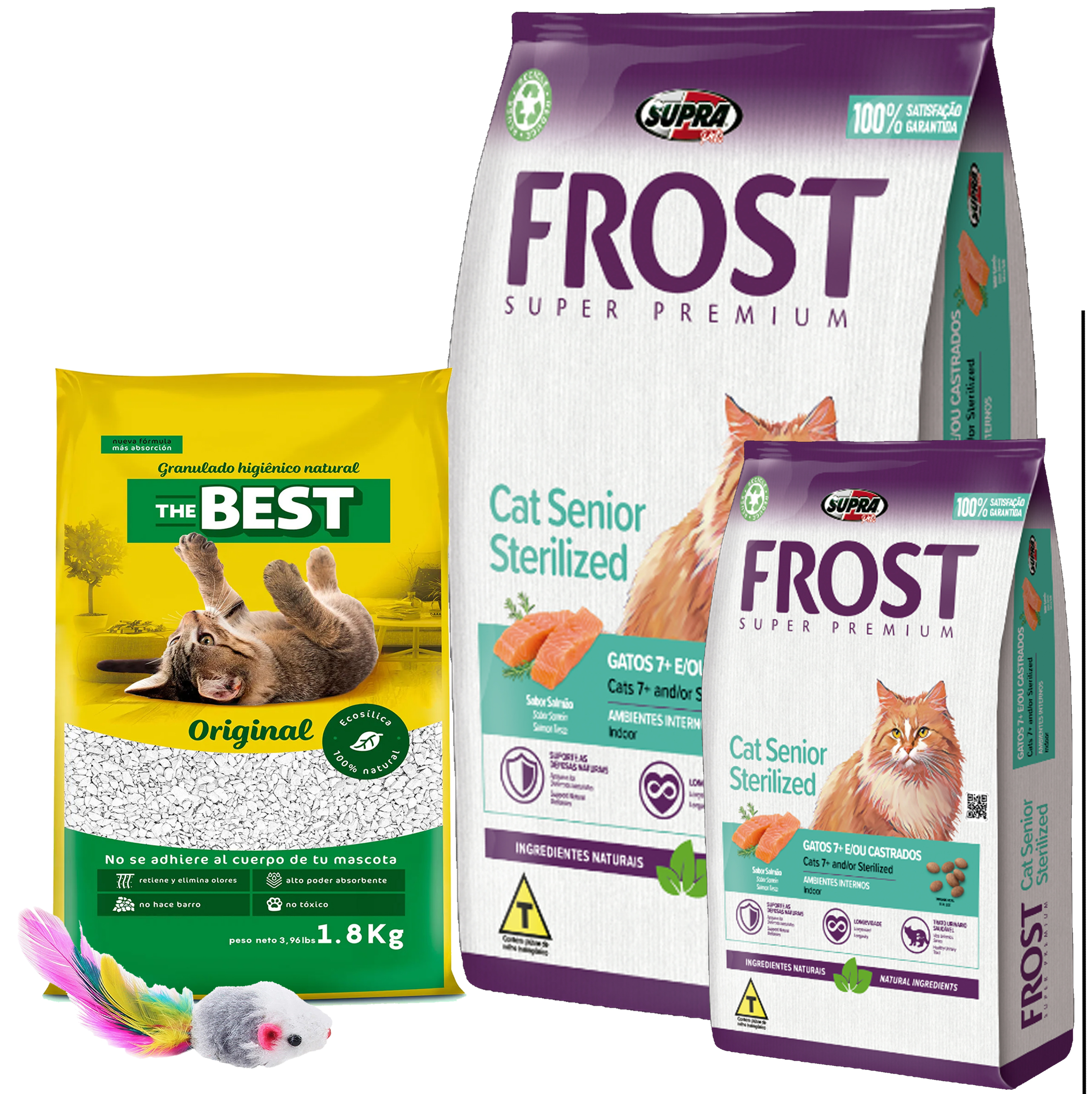 Frost Cat Gato Adulto Senior 9 Kg (7,5 + 1,5)