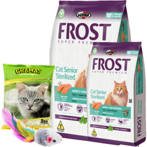 Frost Cat Gato Adulto Senior 9 Kg (7,5 + 1,5)