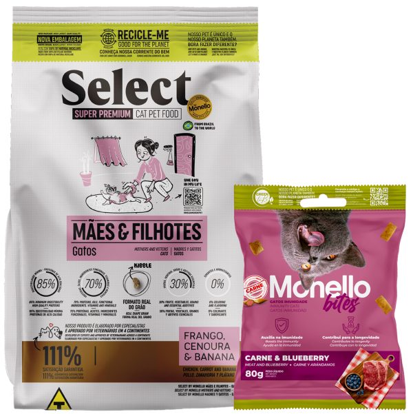 Select By Monello Gato Madres y Gatitos Lactantes 1,5 Kg