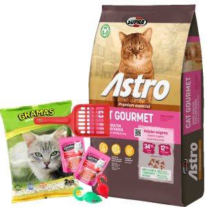 Astro Cat Gourmet Gato Adulto Castrado 7 kg