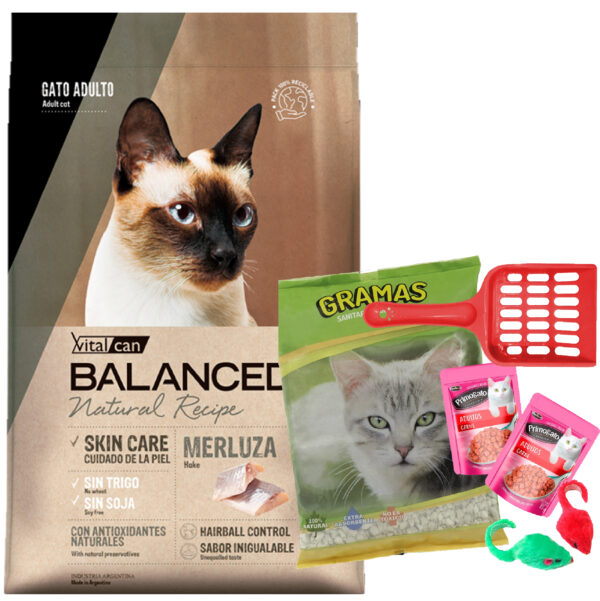 Balanced Natural Recipe Gato Adulto Merluza15 Kg