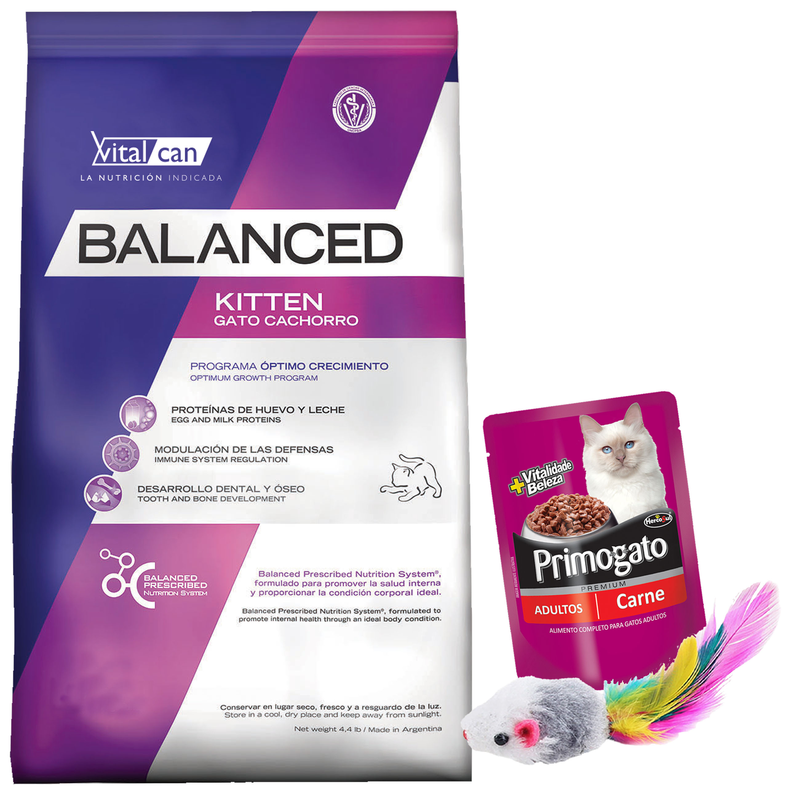 Balanced Gato Cachorro/Kitten 2 kg