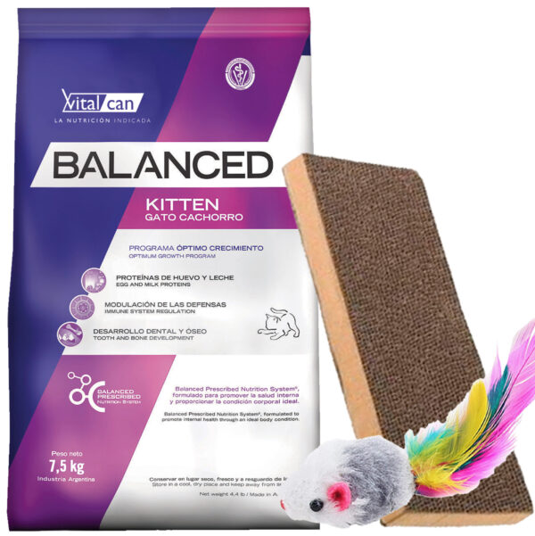 Balanced Gato Cachorro / Kitten 7,5 Kg