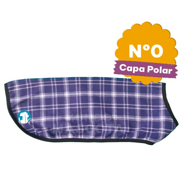 Capa Polar Ajustable Perro o Gato / Talle 0