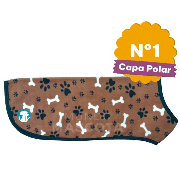 Capa Polar Ajustable Perro o Gato / Talle 1