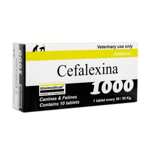 Cefalexina 1000 Unimedical / 10 Comprimidos