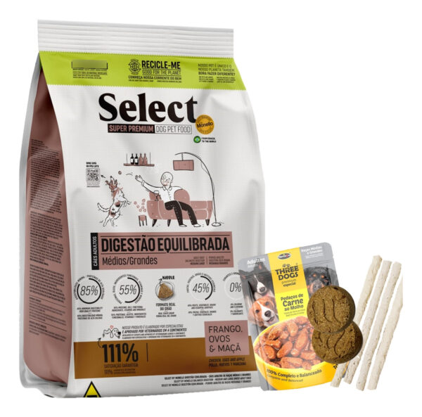 Select By Monello Perro Adulto Raza Mediana y Grande 7 Kg