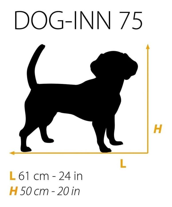 Jaula / Canil De Metal Ferplast Dog-Inn 75 Para Perros Raza Mediana